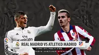 Prediksi Real Madrid vs Atletico Madrid (Liputan6.com/Yoshiro)
