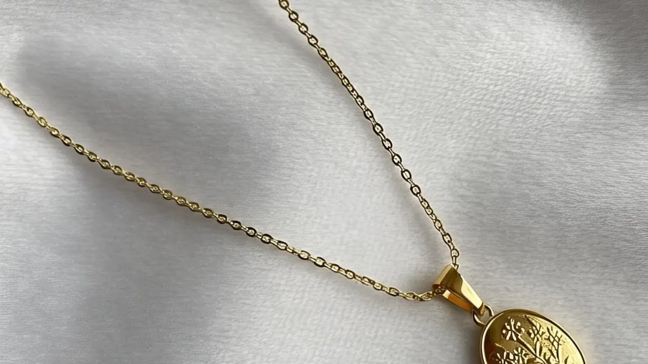 Model Kalung Emas Rantai Polos