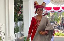 Hadiri Upacara HUT ke-80 RI di Istana, Puan Maharani Tampil Anggun dengan Baju Adat Minang