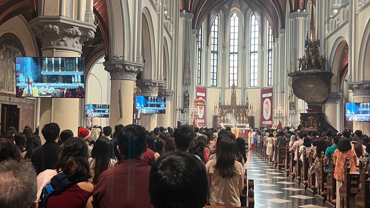 misa natal 2024 di katedral