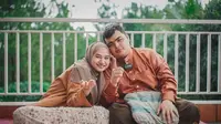 Nadzira Shafa dan Mendiang Ameer Azzikra. (Sumber: Instagram/enazirashf_)
