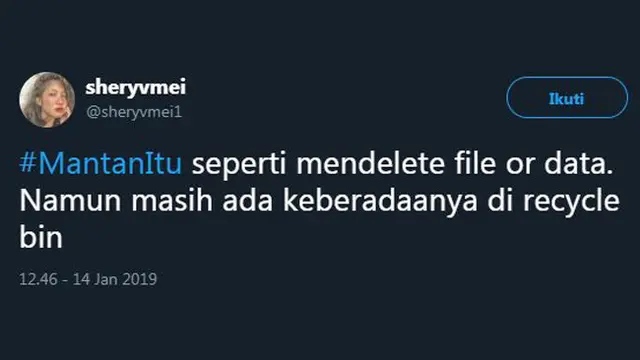 Deretan Twit Kocak 'Arti Mantan Pacar' ala Warganet, Ujungnya Bikin Baper