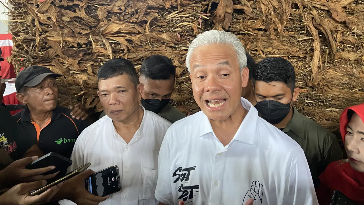 Calon presiden nomor urut tiga, Ganjar Pranowo