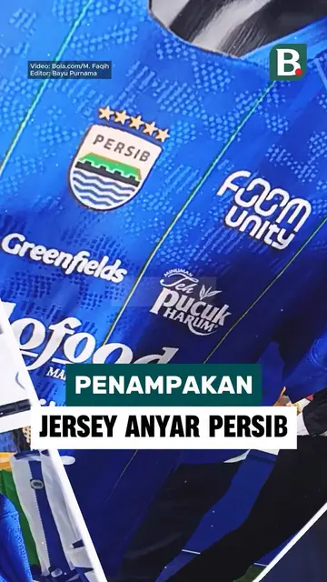 Inilah penampakan jersey anyar Persib Bandung