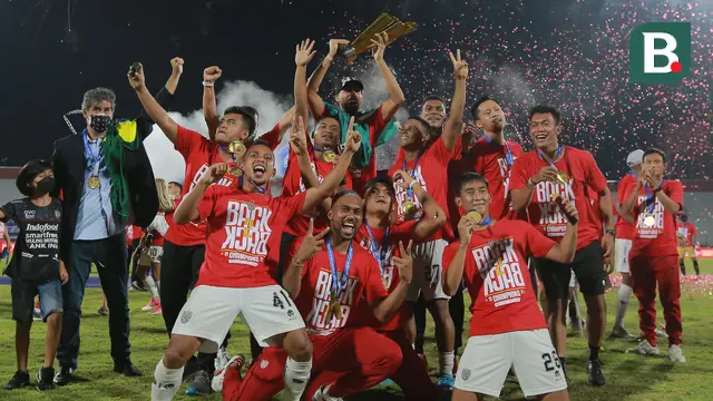 Foto: Gelar Back to Back Bali United Makin Manis dengan Kemenangan atas Persik Kediri di Laga Penutup BRI Liga 1 Musim 2021 / 2022