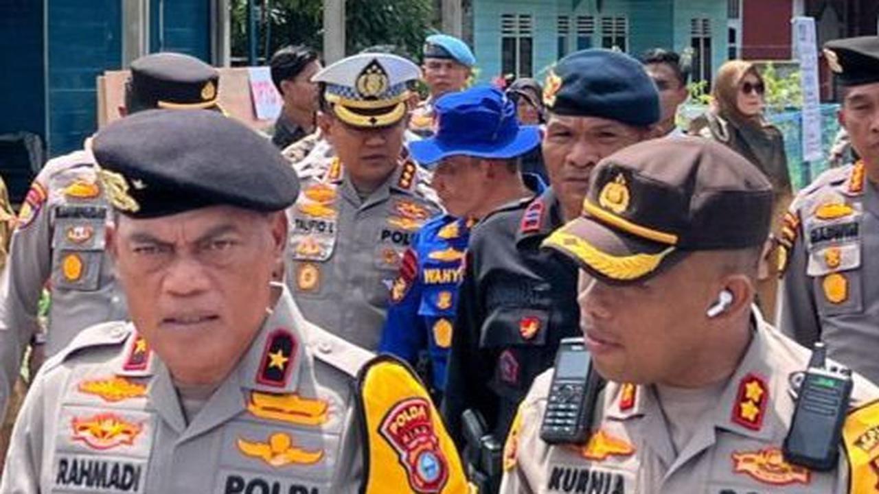 Wakapolda Riau Supervisi Kesiapan Pengamanan TPS di Meranti