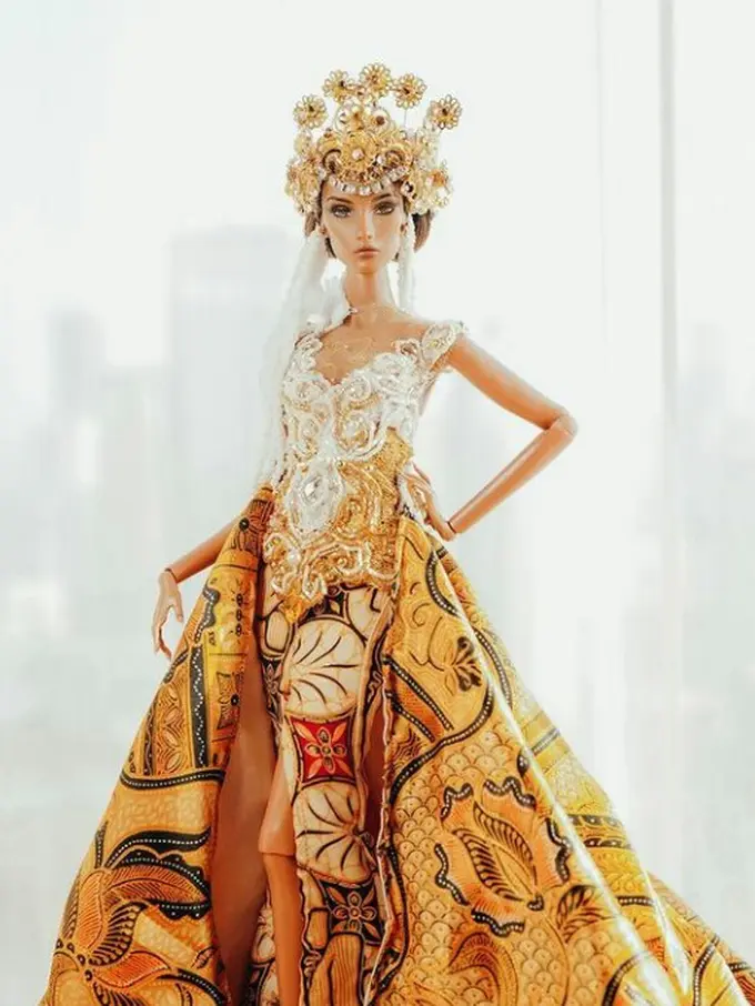Viral Boneka Barbie Dirias ala Pengantin Sunda, Hasilnya Bikin Kagum