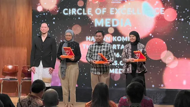 Liputan.com Terima Penghargaan Circle of Excellence sebagai Media yang Membersamai Wahana Visi Indonesia