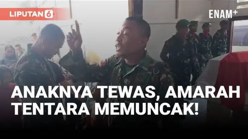 VIDEO: Diduga Anaknya Dianiaya Hingga Tewas, Emosi Tentara Memuncak!
