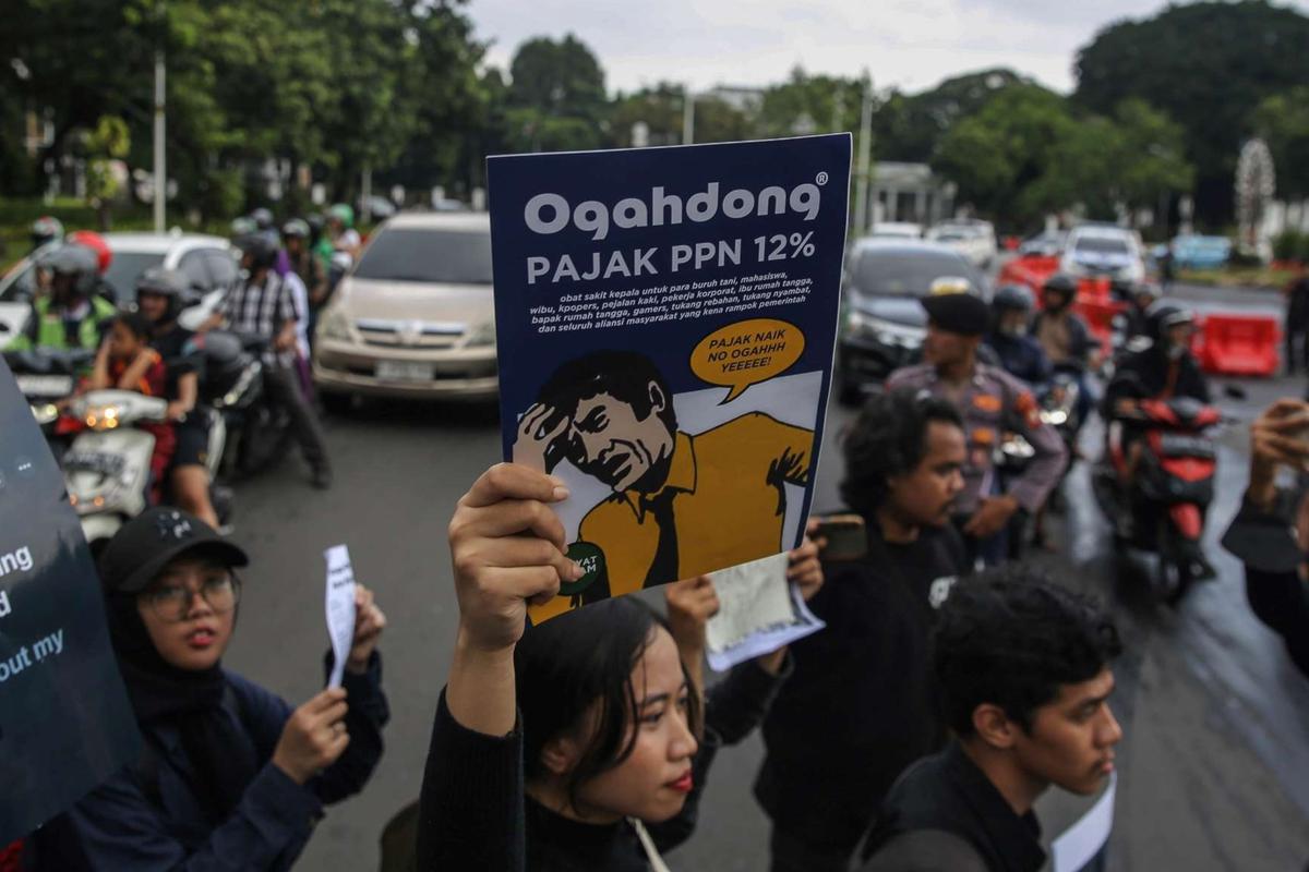 Aksi Fans K-Pop tolak PPN 12 Persen