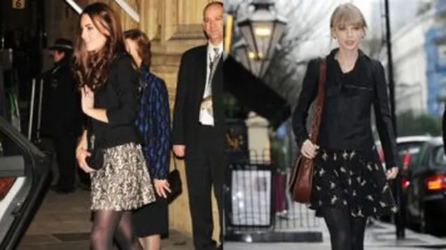 taylor swift and Kate Middleton