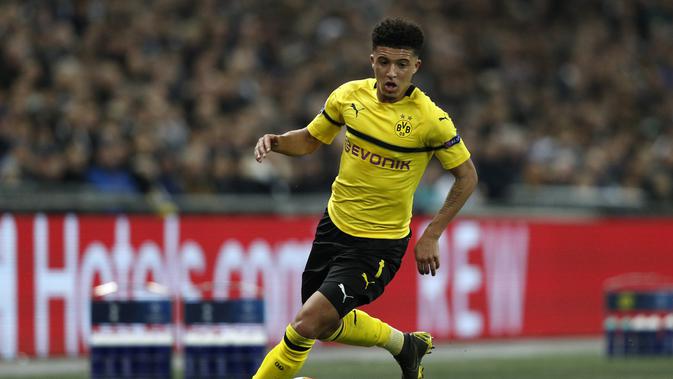 Jadon Sancho (Borussia Dortmund). (AFP/Adrian Dennis)