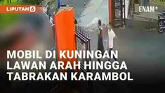 Kecelakaan fatal terekam CCTV terjadi di Jl. Winduhaji, Kuningan, Jawa Barat pada Jumat (01/03/2024) pagi. Sebuah minibus silver tiba-tiba melawan arus dan menabrak pemotor berboncengan dari arah berlawanan. Minibus langsung terguling di saat bersama...