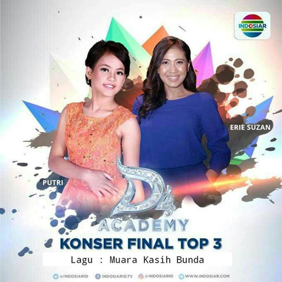 Duet Putri Dan Erie Suzan Dipuji Juri Dangdut Academy 4 Showbiz Liputan6 Com