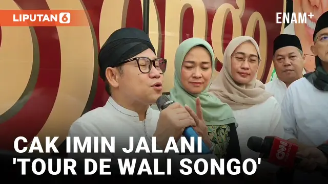 VIDEO: Cak Imin 'Tour de Wali Songo', Ziarah ke Makam Para Wali