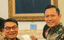 Jabat Tangan di Istana, AHY Bicara Hubungannya dengan Moeldoko