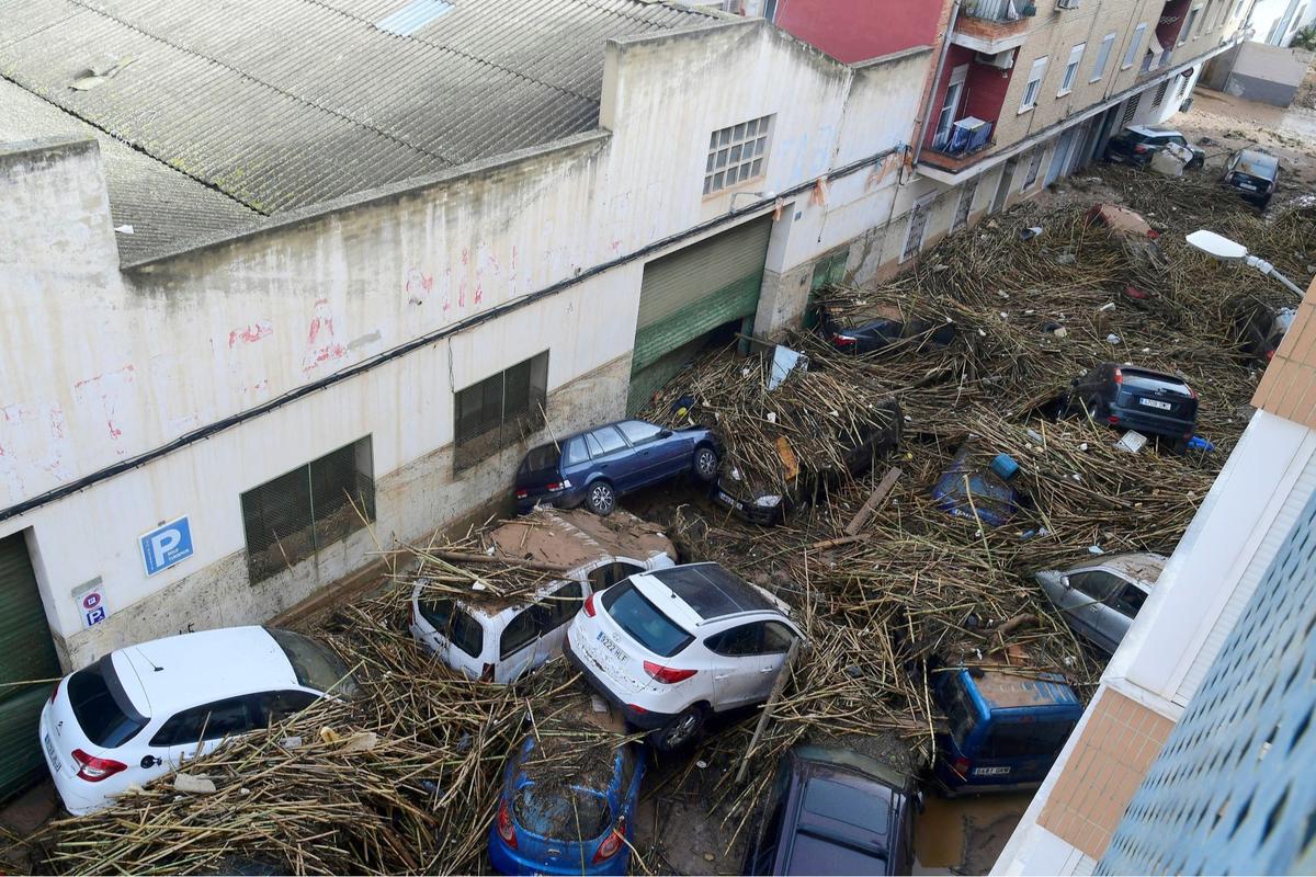 Banjir parah di Valencia