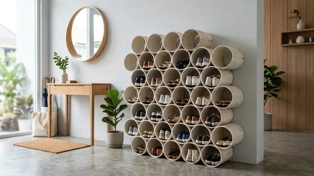 Ide Furnitur Minimalis dari Pipa PVC Bekas