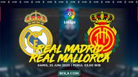 La Liga - Real Madrid Vs Real Mallorca (Bola.com/Adreanus Titus)