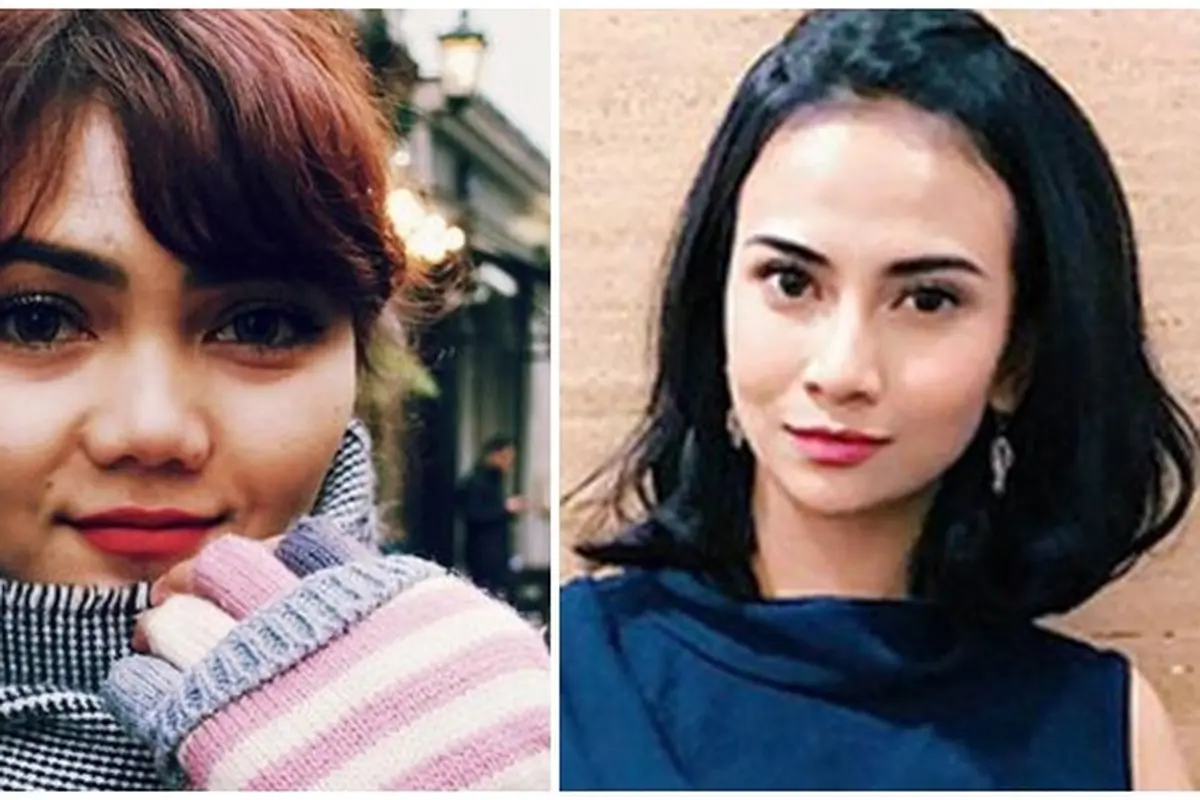 [Bintang] Rina Nose dan Vanessa Angel