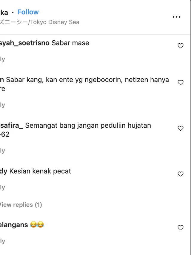 screenshoot komentar netizen Indonesia