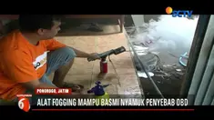 Prihatin dengan DBD yang semakin mewabah, seorang tukang las di Ponorogo ciptakan alat fogging sederhana. Seperti apa?