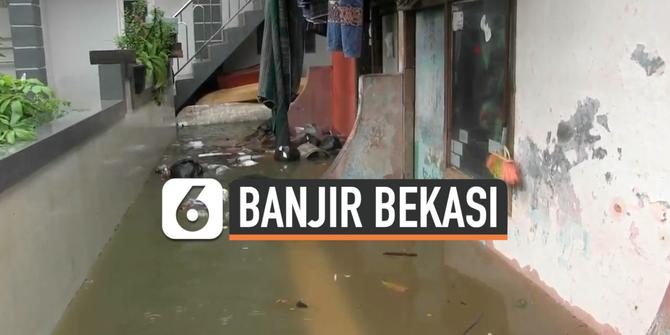 VIDEO: Permukiman di Rawa Lumbu Bekasi Terendam Banjir