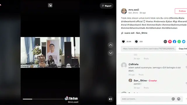 Atalia Praratya umumkan ia dan keluarga diundang pihak Arab Saudi untuk melaksanakan haji tahun ini
