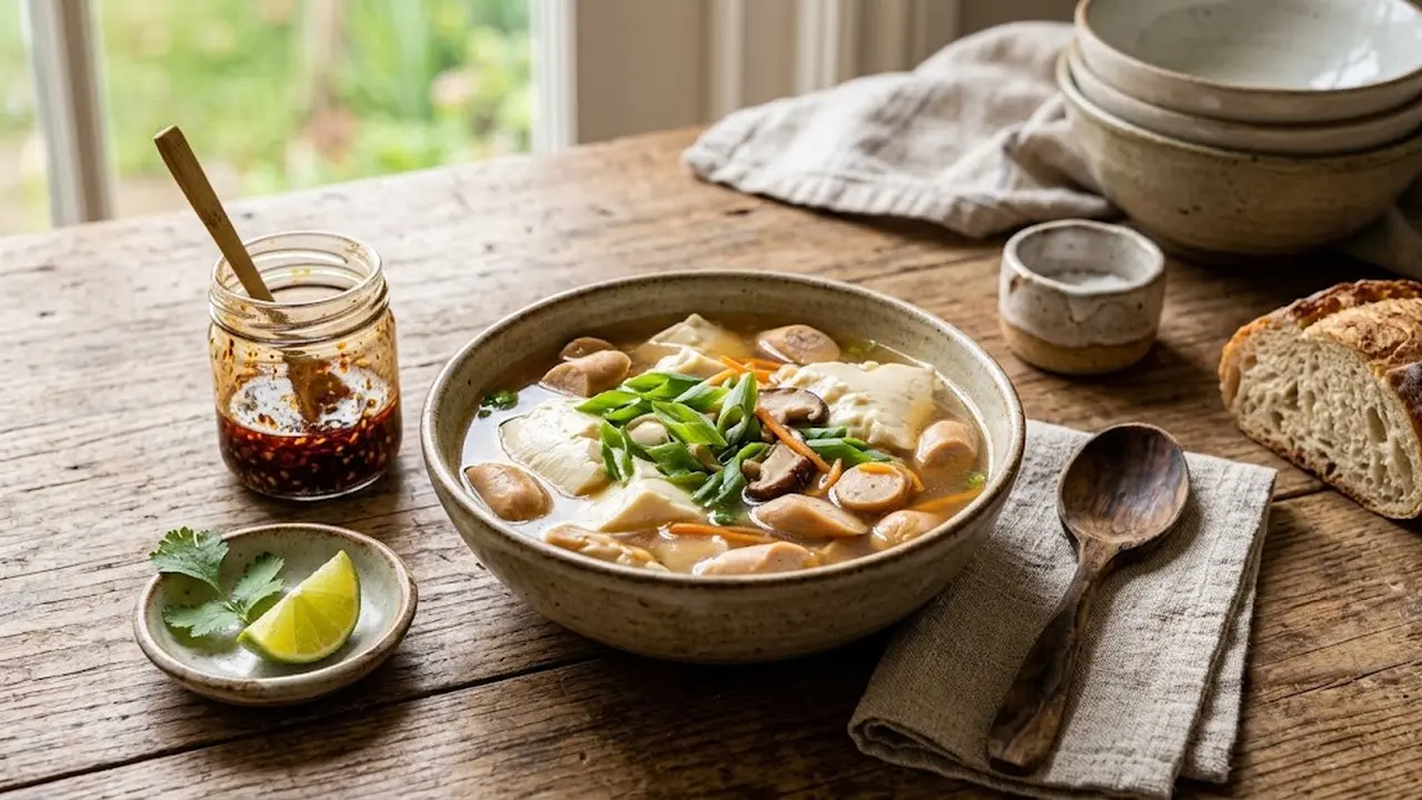 Resep Sup Tofu Sosis
