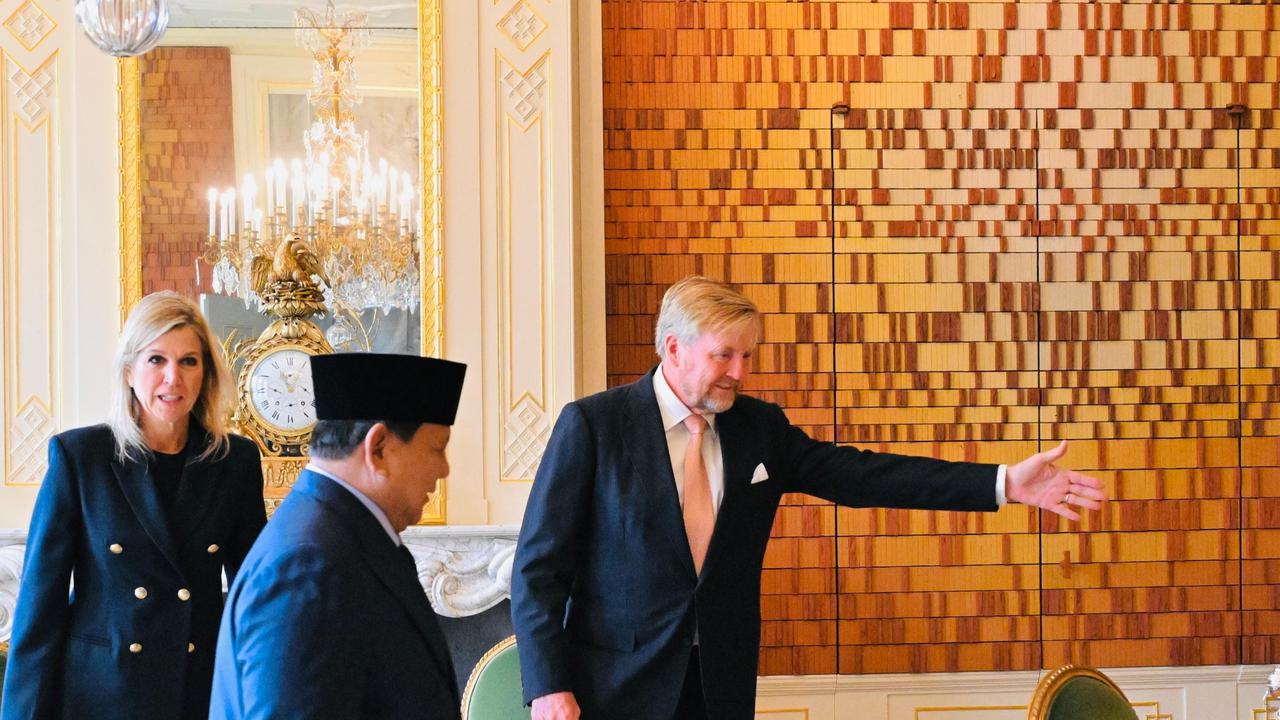 Prabowo Temui Raja dan Ratu Belanda di Istana Huis ten Bosch