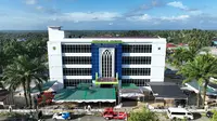 Bangunan&nbsp;gedung fasilitas layanan perpustakaan umum daerah Bengkulu Selatan. (Liputan6.com/ Dok Ist)