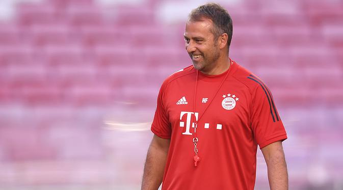 Hansi Flick (Bayern Munchen) - Finalis UEFA Men's Coach of the Year. (AFP/ David Ramos/various sources)
