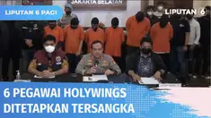 Polres Metro Jakarta Selatan menetapkan enam pegawai kafe Holywings sebagai tersangka, buntut dari promosi minuman beralkohol gratis kepada pengunjung yang bernama Muhammad dan Maria.