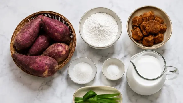 Resep Membuat Bubur Candil Ubi Ungu