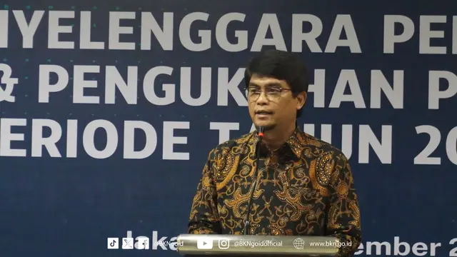 Plt. Kepala BKN Haryomo Dwi Putranto