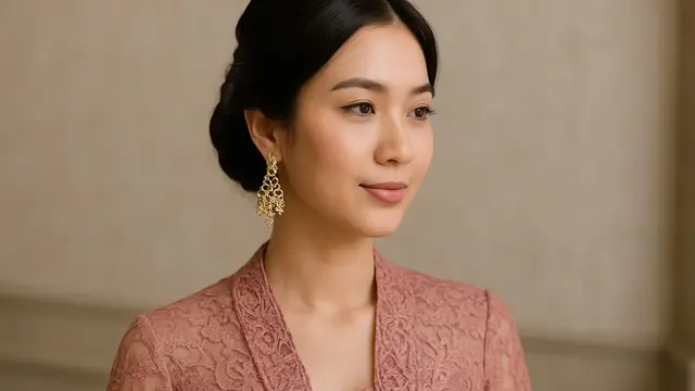 Rekomendasi Anting Emas untuk Kebaya