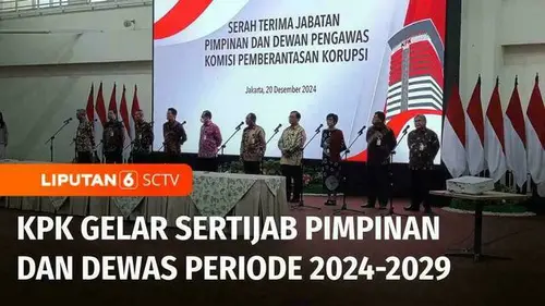 VIDEO: Sertijab, Pimpinan dan Dewan Pengawas KPK Bacakan Pakta Integritas