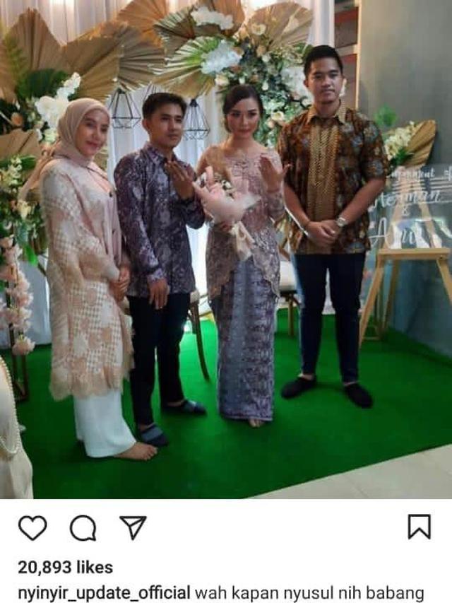 Kaesang Pangarep Dan Nadya Arifta Hadiri Acara Pernikahan Warganet Wah Kapan Nyusul Nih Babang Kaesang Nya Showbiz Liputan6 Com