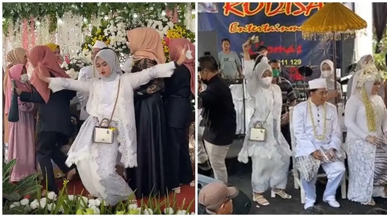 Viral Aksi Wanita Joget Heboh di Acara Pernikahan, Banjir Komentar Netizen