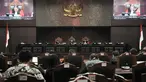 Suasana sidang perdana sengketa Pemilu Legislatif 2019 di Gedung Mahkamah Konstitusi (MK), Jakarta, Selasa (9/7/2019). Sidang perdana kali ini berisi pemeriksaan pendahuluan. (merdeka.com/Iqbal Nugroho)
