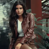 Ilustrasi jaket kulit. (Copyright Pexels/Becca Correia)