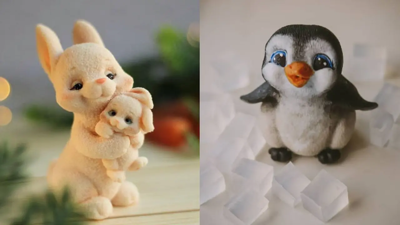 Seniman Ini Bikin Sabun Berbentuk Hewan, 7 Hasilnya Detail dan Bikin Gemas. (Sumber: Instagram/saponelli.molds)