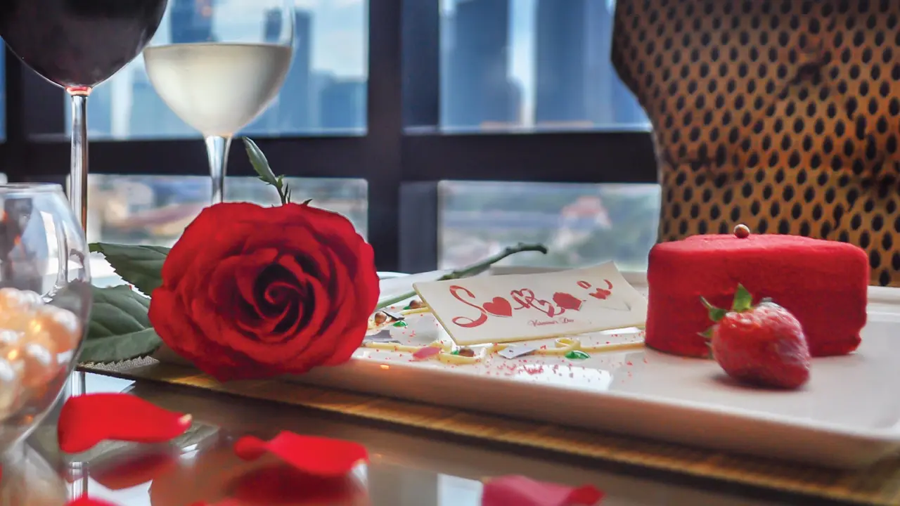 Makan malam di Hari Valentine