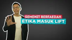 Masuk ke dalam lift tentu sering kita lakukan, namun tahukah anda bahwa ada etika untuk masuk ke dalam lift?