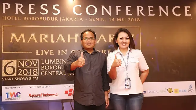 Preskon Konser Mariah Carey