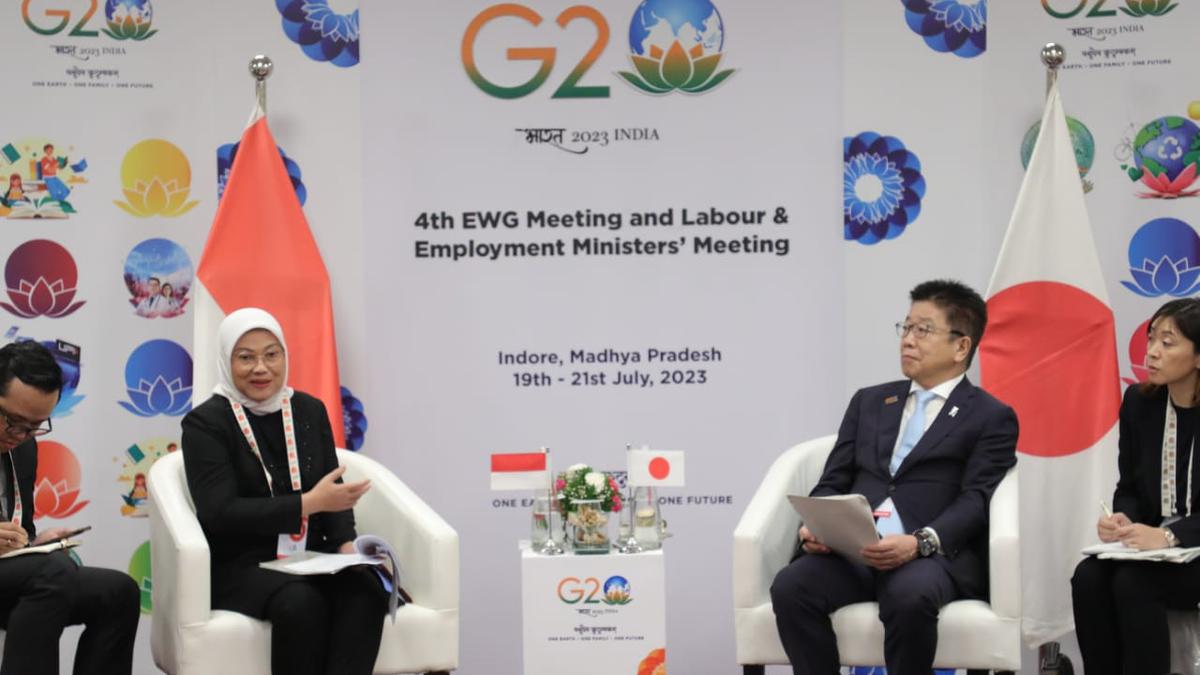 At a G20 summit in India, Labor Minister Ida discusses four areas of employment with the Japanese Labor Minister