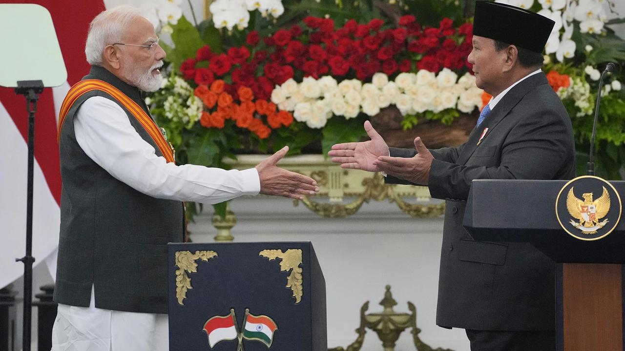 FOTO: Presiden Prabowo dan PM Modi Bahas Penguatan Kemitraan Strategis Indonesia India