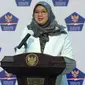 Juru Bicara Vaksinasi COVID-19 Kementerian Kesehatan RI Siti Nadia Tarmidzi di Istana Kepresidenan Jakarta, Senin (4/1/2021). (Biro Pers Sekretariat Presiden/Kris)