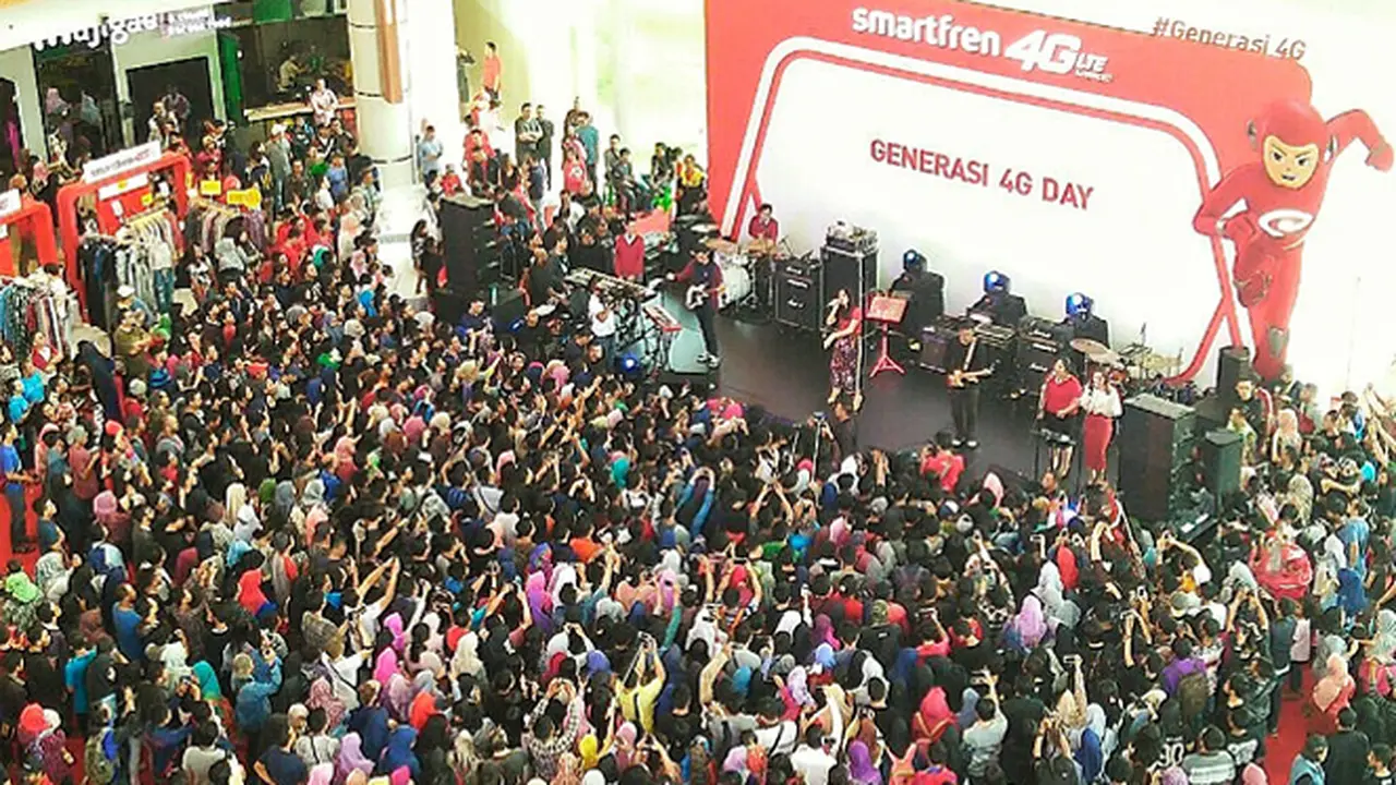 Smartfren Sambangi #Generasi4G di Surabaya