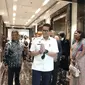 Menparektaf Sandiaga Uno di Kedubes India, Jakarta. Dok: Tommy Kurnia/liputan6.com